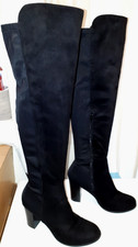 Ladies black faux for sale  STAINES-UPON-THAMES