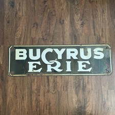 Vintage bucyrus erie for sale  Augusta