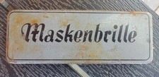 Riginal maskenbrille mim gebraucht kaufen  Neustadt am Rübenberge