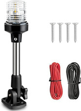 Luz âncora para barco 3 milhas náuticas branca LED luz estrela dobrável para pontão e comprar usado  Enviando para Brazil