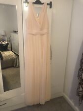 Beautiful peach dress for sale  LEAMINGTON SPA
