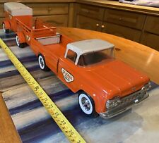 Conjunto de brinquedos vintage 1960s Nylint Ford F100 caminhão e 2 reboques U-Haul aluguel frota  comprar usado  Enviando para Brazil