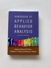 Handbook applied behavior for sale  Los Angeles
