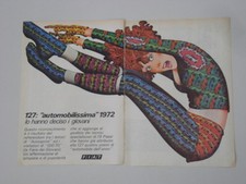 Advertising pubblicità 1972 usato  Salerno