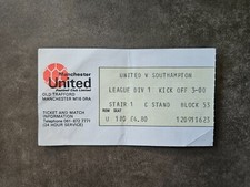Rare ticket manchester d'occasion  Expédié en Belgium