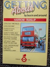 London bus timetable for sale  GLASGOW