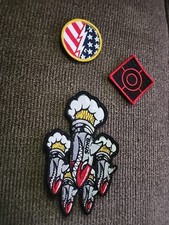 Patches de roupas auto-fixantes de inspiração militar comprar usado  Enviando para Brazil