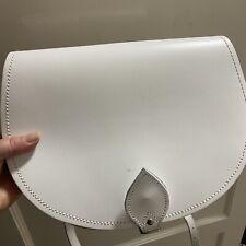 Zatchels white satchel for sale  SHEPPERTON