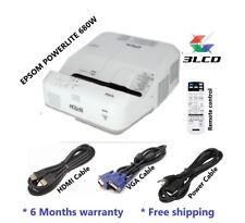 Proyector LCD de corto alcance Epson PowerLite 680 XGA 3500 lúmenes - blanco segunda mano  Embacar hacia Mexico
