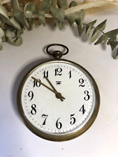 Horloge vintage laiton d'occasion  Meulan en Yvelines