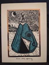 Usado, Placa de arte personalizada Primitives by Kathy por Artisan Robert Patierno 9” X 12” comprar usado  Enviando para Brazil