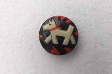 Beautiful celluloid button for sale  WHITLAND