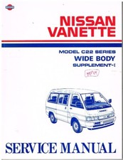 Nissan vanette mk2 d'occasion  Expédié en Belgium