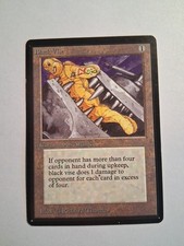 Usado, Black Vise versão beta Magic The Gathering levemente jogada  comprar usado  Enviando para Brazil