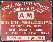 Ancienne tôle société d'occasion  Orleans-