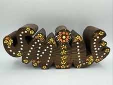 Vintage wooden handpainted for sale  Newbury Park
