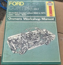 Haynes ford cortina for sale  MITCHELDEAN