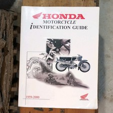 1959-2000 Honda Motorcycle Identification Reference Guide OEM 2GMAS00AH comprar usado  Enviando para Brazil