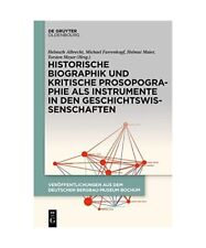 Historische biographik kritisc gebraucht kaufen  Trebbin