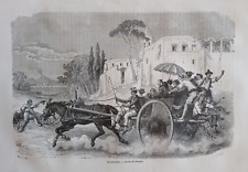 Stampa antica calesse usato  Staranzano