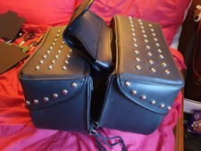 Faux leather studded for sale  NEWTON ABBOT