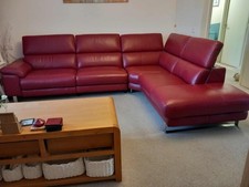 Dfs red leather for sale Dfs red leather for sale  GILLINGHAM
