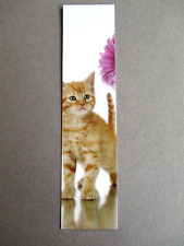Cat bookmark ginger for sale  NORWICH