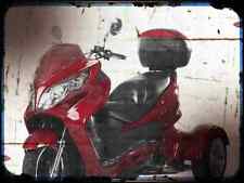 Placa de metal A4 moto tornado 300 trike Ice Bear comprar usado  Enviando para Brazil