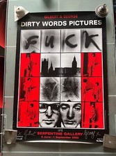 gilbert george poster for sale gilbert george poster for sale LONDON