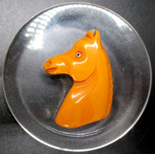Clear lucite butterscotch for sale  North Platte