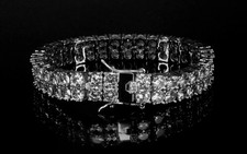 Bracciale tennis donna usato  Spedire a Italy