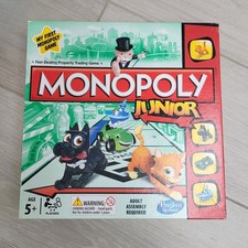 Hasbro monopoly junior for sale  HARROW