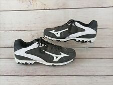 Chuteiras de softbol Mizuno femininas 9 Spike Select 2 tamanho 11 preto branco, usado comprar usado  Enviando para Brazil