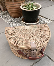 Cane picnic basket for sale  ASHFORD