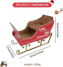 Wood sleigh christmas for sale  USA