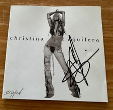 RARO Christina Aguilera autografado à mão CD álbum "despojado" com prova comprar usado  Enviando para Brazil