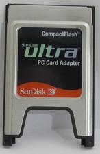 Adaptador SanDisk flash ultracompacto para placa de PC PCMCIA (SDDR-64-784) comprar usado Adaptador SanDisk flash ultracompacto para placa de PC PCMCIA (SDDR-64-784) comprar usado  Enviando para Brazil