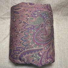 Usado, Capa de edredom Ralph Lauren KING boêmia paisley roxo rico comprar usado  Enviando para Brazil