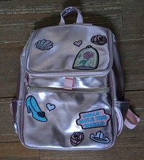 Mochila rara princesa rosa metálica para meninas Disney Store comprar usado  Enviando para Brazil