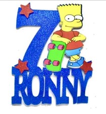 Personalised bart simpson for sale  WAKEFIELD
