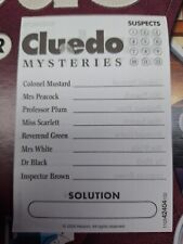 Cluedo mysteries 2005 for sale  MILTON KEYNES