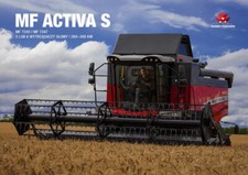 2021 MY Massey Ferguson Activa S trator colheitadeira combinar folheto catálogo comprar usado  Enviando para Brazil