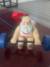 Resin weightlifter santa for sale  Jurupa Valley