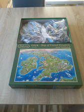 falcon puzzle 1500 teile map of united kingsdom and ireland comprar usado  Enviando para Brazil