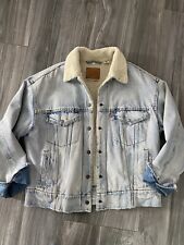 Levis jeansjacke teddyfell gebraucht kaufen  Erlangen