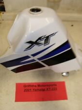 2001 Yamaha XT225 Serow enduro fabricante de equipamento original tampa lateral do tanque de combustível gasolina, usado comprar usado  Enviando para Brazil