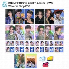 BOYNEXTDOOR 2º EP Álbum COMO? Adesivo para moldura de cartão fotográfico POB Weverse Shop, usado comprar usado  Enviando para Brazil