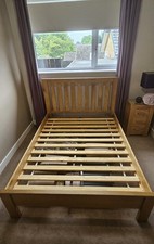 Solid wood bed for sale  STOCKTON-ON-TEES