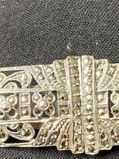 Vintage silver marcasite for sale  ASHFORD