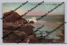 17 Mile Drive "Point Joe" Pacific Grove Califórnia Albertype colorido à mão ~década de 1930 comprar usado  Enviando para Brazil